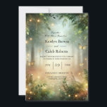 Invitación Mystic Forrest Meadow Magic<br><div class="desc">Fije el tono para su ocasión especial con esta bella invitación, diseñada para captar el espíritu de su evento y dejar una impresión duradera. Impresa en cartón de alta calidad con colores vivos y detalles nítidos, esta invitación al personalizable es perfecta para bodas, cumpleaños, duchas de bebé, graduaciones y más....</div>