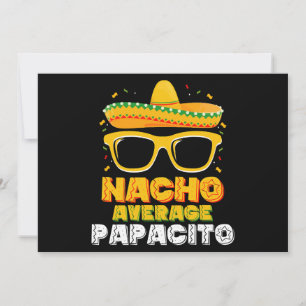 Invitación Nacho Promedio Papacito Familia Cinco De Mayo