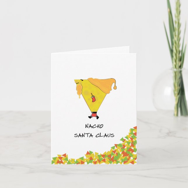 Invitación Nacho Santa con Chips (Anverso)