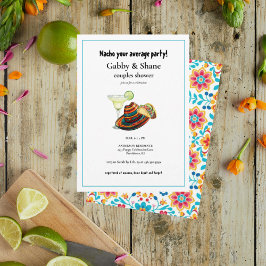 Invitación Nacho Tu Ducha Promedio De Parejas