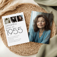 Nacido moderno en 1955 4 fotos 70 cumpleaños