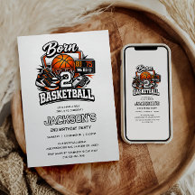 Nacido para el Baloncesto Tema Deportes Niño Cumpl