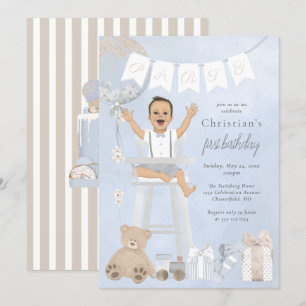 Invitación Nacimiento acuático en primera infancia en silla d