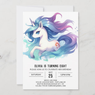 Invitación Nacimiento de Caballo para Niños Barnyard
