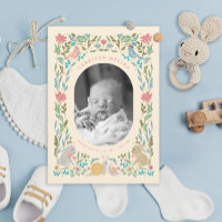 Nacimiento de foto del Pastel de Aves de la Primav