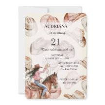 Nacimiento de Gorras de Cowgirl de pelo negro occi