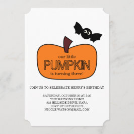 Invitación Nacimiento de la Caída de la Calabaza