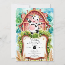 Nacimiento de la vaca acuática Pastel