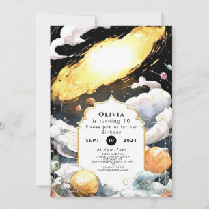 Invitación Nacimiento de las estrellas en el espacio Personal