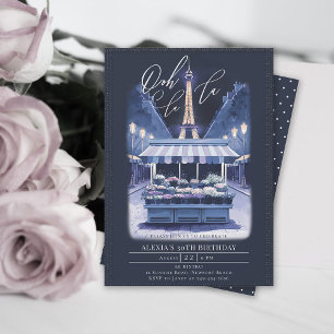 Invitación Nacimiento de las Flores Nocturnas del Eiffel de P