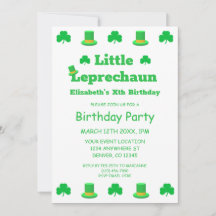 Nacimiento de los niños de Little Leprechaun