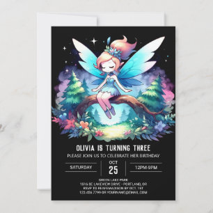 Invitación Nacimiento de los productos lácteos Pastel moderno