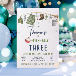 Invitación Nacimiento de O-Fish-Ally