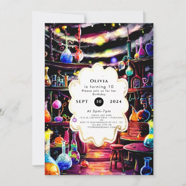 Invitación Nacimiento de un simple Personalizado de niños cie (Anverso)