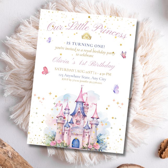 Invitación Nacimiento del Castillo de la Princesa, Primera Pr (Subido por el creador)