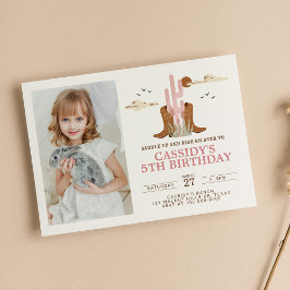 Invitación Nacimiento del Rodeo de Novias de West Country Wil