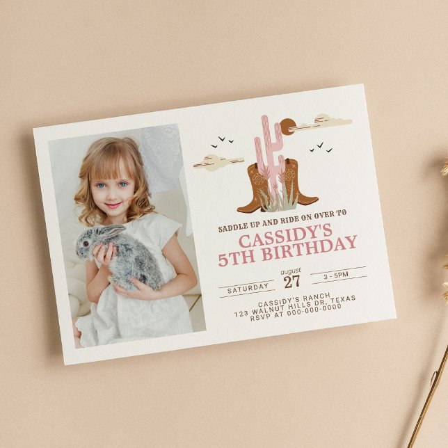 Invitación Nacimiento del Rodeo de Novias de West Country Wil (Subido por el creador)