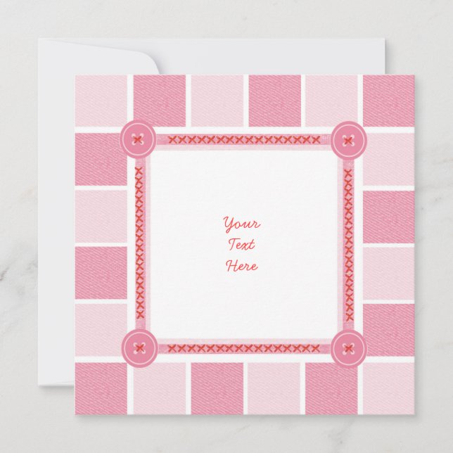 Invitación Nacimiento/invitaciones de ducha (en blanco) (Anverso)