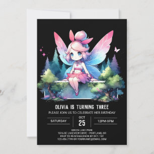 Invitación Nacimiento minimalista de los productos lácteos Pa