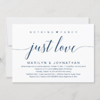 Nada Elegante, Solo Amor, Boda Clase Elopement