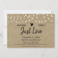 Nada Fancy Love Just Love String Lights Kraft Pape