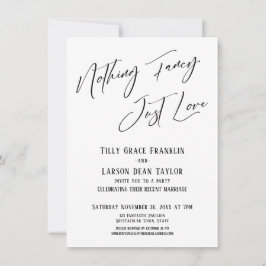 Invitación Nada Fantástico, Solo Amar La Magnífica Tipografía