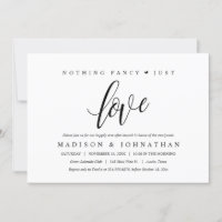 Nada Lujoso, Solo Amor Brunch Felices Para Siempre