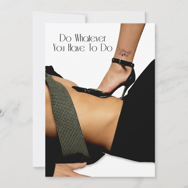 Invitación Nadie Bxxch (Anverso)