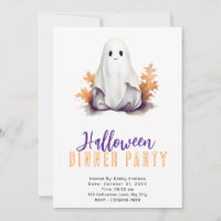 Naranja fantasma se va de Fiesta de cena de Hallow