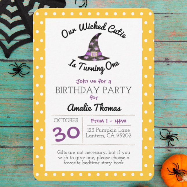 Invitación Naranja inicuo  cortiano no hijo Cumpleaños pequeñ (Subido por el creador)