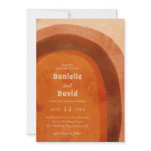 Naranja quemado ruso, foto de Boda moderno