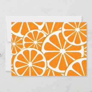 Invitación naranjas