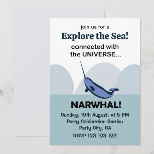 Invitación Narval Conectado Con El Universo Narval