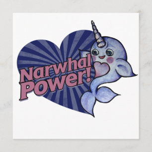Invitación Narwhal Power