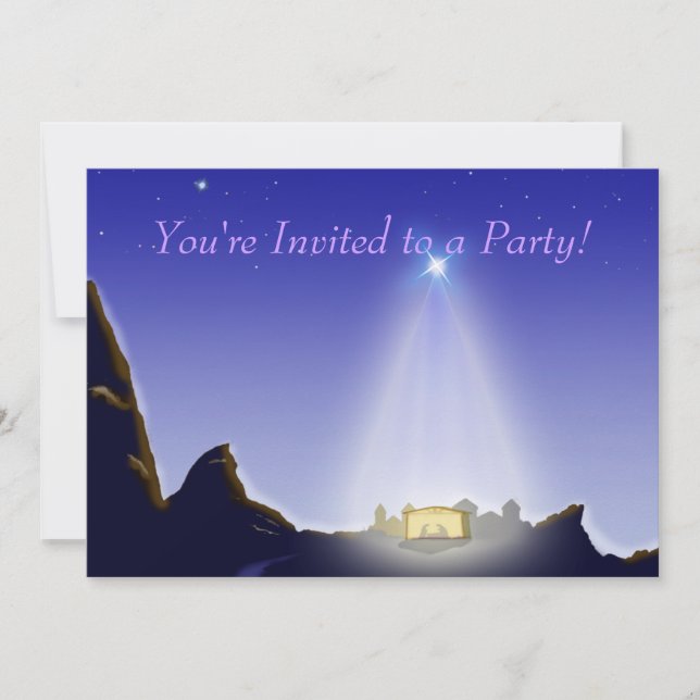 Invitación Natividad (Anverso)