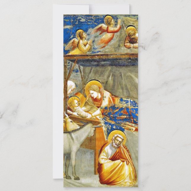Invitación Natividad Nacimiento de Jesús  (Anverso)
