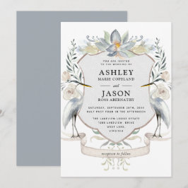Invitación Naturaleza de vida silvestre inspirado en el Boda