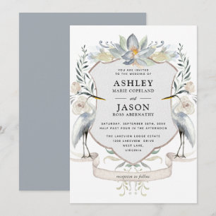 Invitación Naturaleza de vida silvestre inspirado en el Boda 