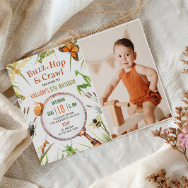 Invitación Naturaleza Insectos Bugs Fotos de la fiesta de cum