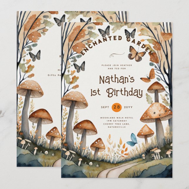 INVITACIÓN NATURALEZA JUSTA NATURALEZA NATURALEZA CUALQUIER E (Anverso / Reverso)