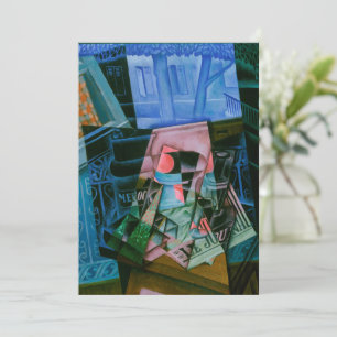 Invitación Naturaleza muerta ante una ventana abierta de Juan