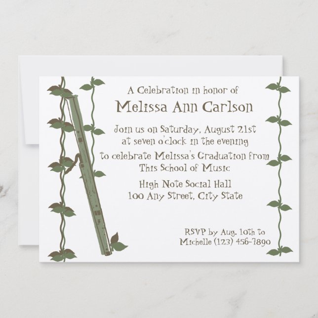 Invitación Naturaleza musical/ Baszón (Anverso)