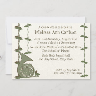 Invitación Naturaleza musical/ Cuerno francés