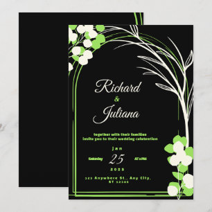 Invitación naturaleza simple