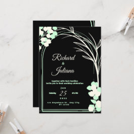 Invitación naturaleza simple