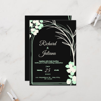 Invitación naturaleza simple