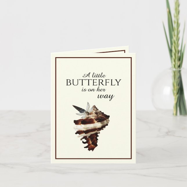 Invitación Náutica bajo la concha del mar moda del desierto m (Anverso)