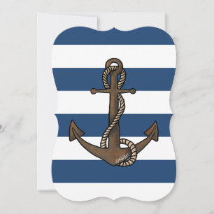 Invitación náutica de KiniArt Anchor
