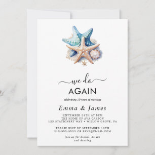 Invitación Náutica Moderna Estrella de Mar "Aún lo Hacemos"