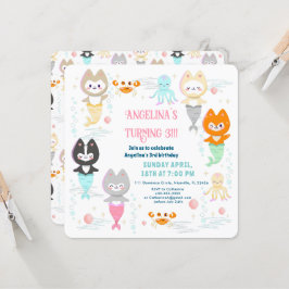 Invitación Náutica Temática Cumpleaños.